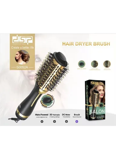 1000W 200°C Multiple Heat Adjustment Hair Dryer Brush 50052A