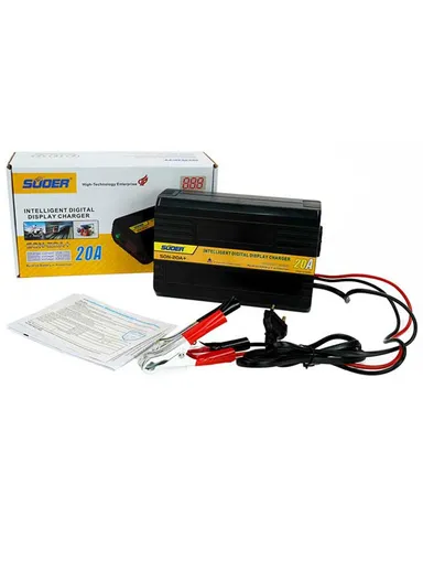 12V/24V 20A Solar Universal Car Battery Charger SON-20A+