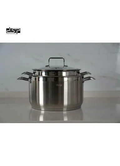 7 PCS 24/28CM CASSEROLE + 16CM SAUCE PAN + 28CM FRY PAN Stainless Steel Multi-Cookware Set CS002-S01