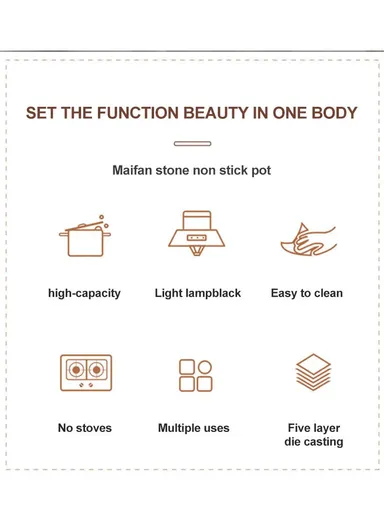 7 PCS 24/28CM CASSEROLE + 16CM SAUCE PAN + 28CM FRY PAN Stainless Steel Multi-Cookware Set CS002-S01