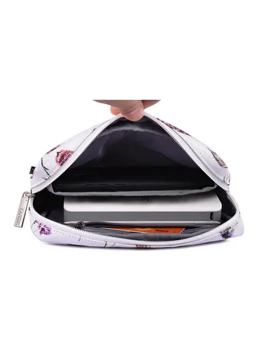 Multi-Use Waterproof PU Leather Digital Accessories &amp; Cable Organizer Storage Bag H9-S11 (L20cm x W12cm x H7)cm