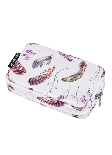 Multi-Use Waterproof PU Leather Digital Accessories &amp; Cable Organizer Storage Bag H9-S11 (L20cm x W12cm x H7)cm