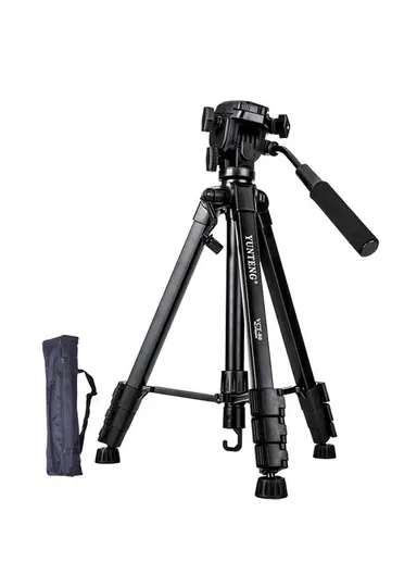 Professional Extendable Aluminum Shockproof Rotating Tripod Stand For SLR VCT-80