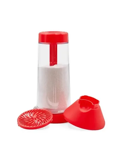 Semi-Automatic Hand-Held Plastic Rotating Flour Sifter