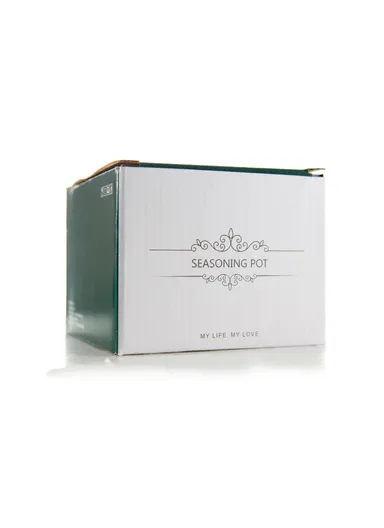 Ceramic Butter Dish With Bamboo Lid &amp; Stand