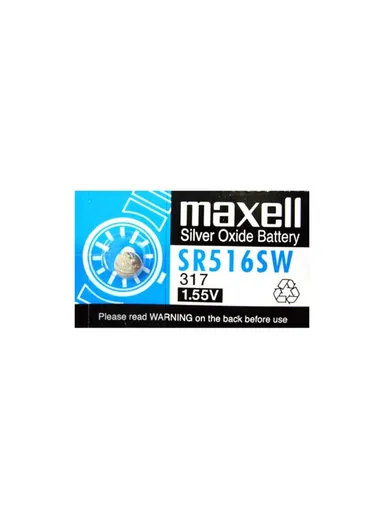 317/SR516SW Silver Oxide Battery - Pack of 1