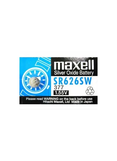 377/376 SR626 Silver Oxide Battery - Pack of 1