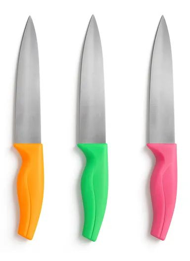 6'' Hard Durable Plastic Handle Stainless Steel Kitchen Knife