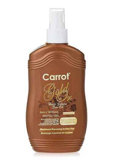 200ml Carrot Sun Oil Gold