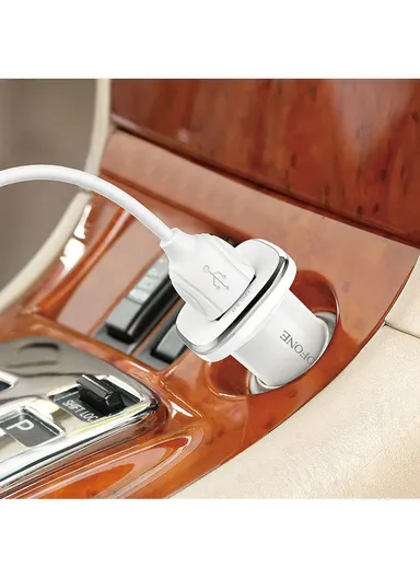 18W Lasting Power QC3.0 Single Port In-Car Charger BZ12A