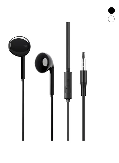 1.2mm Wired Earphones With Microphone 1.2m BM54