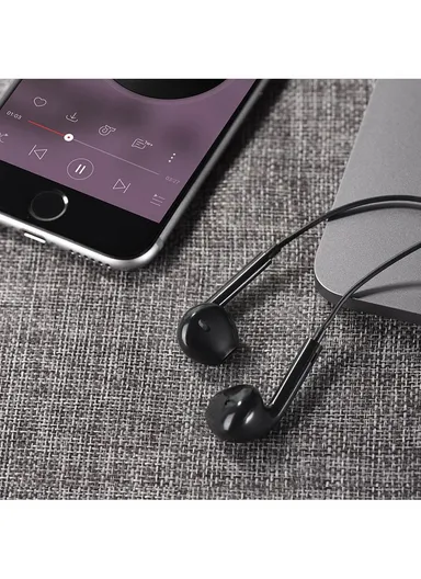 1.2mm Wired Earphones With Microphone 1.2m BM54