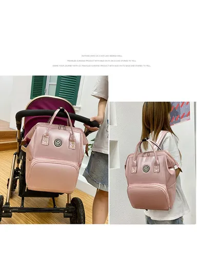 Multifunctional Baby Diaper Bag (W32 x D16 x H40)cm