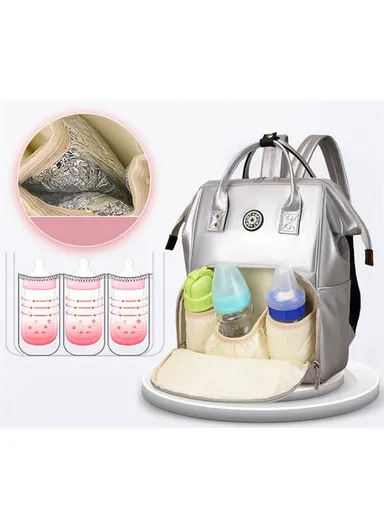 Multifunctional Baby Diaper Bag (W32 x D16 x H40)cm