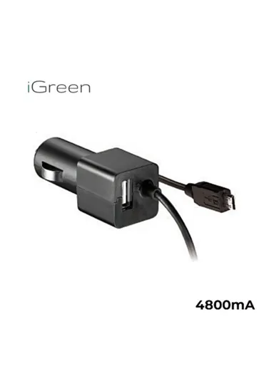 iGreen Micro Car Charger 4800mAh