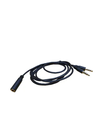 1m Cable Audio 3.5 mm 2 Male To 1 Female Jack for Headphone AUX Length - C109