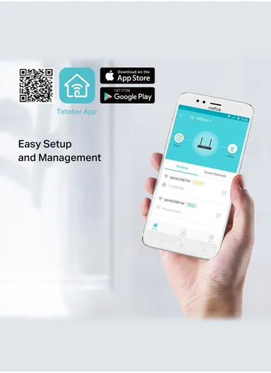 300Mbps 2 Antenna Wireless N VDSL/ADSL Modem Router TD-W9960