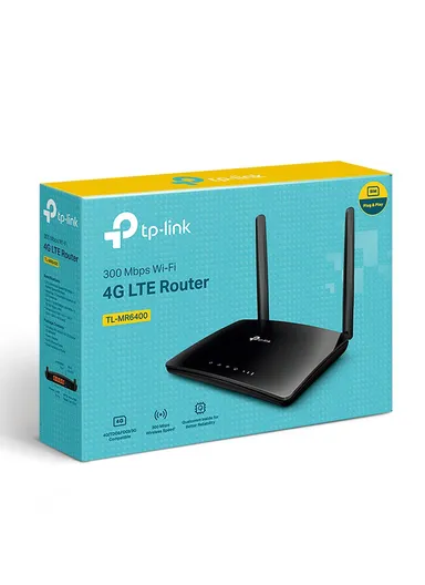 300Mbps 2 Antenna Wireless N 4G LTE Router TL-MR6400