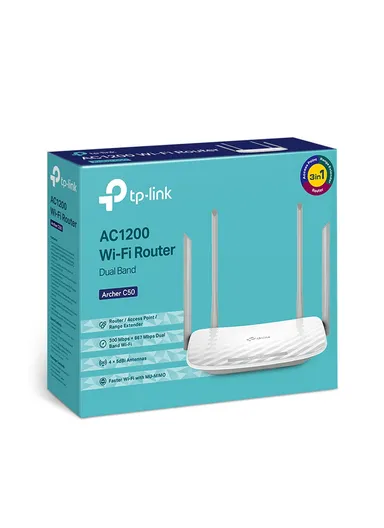 AC1200 Wireless Dual Band Router Archer C50