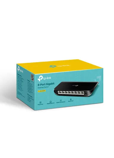 8 Port Gigabit Desktop Switch TL-SG1008D