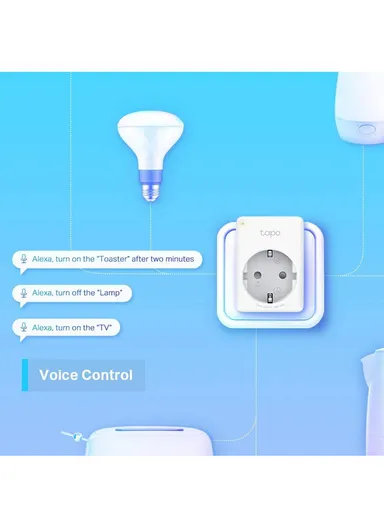 2990W Mini Smart Wi-Fi Socket Tapo P100