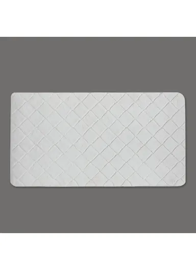 Soft Touch Rabbit Plush Carpet 120 x 180 Cm - White