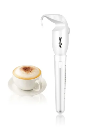 15W 80ml Electric Stainless Steel Handheld Milk Frother SF-8073