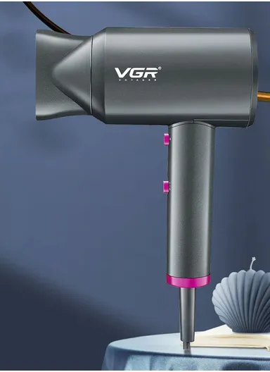 1600-2000W 2 Heat Settings Electric Hair Dryer With Concentrated Nozzle V-400  