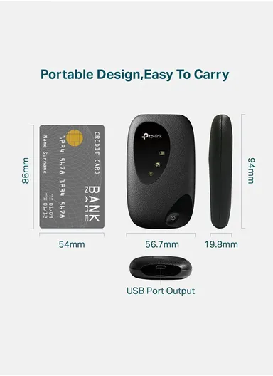 New 4G LTE Mobile Wi-Fi M7000