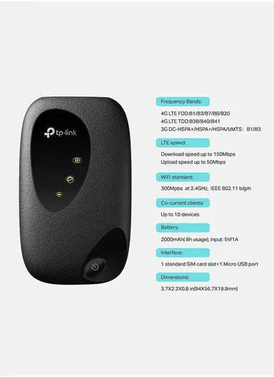 New 4G LTE Mobile Wi-Fi M7000
