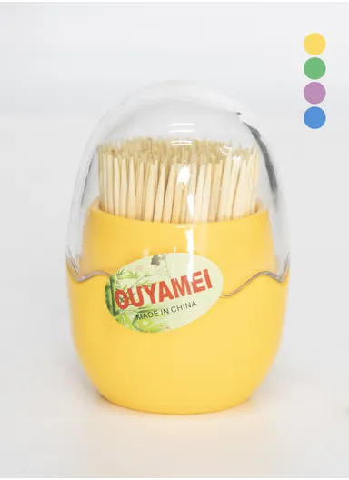 High-Quality Plastic Toothpick Holder 