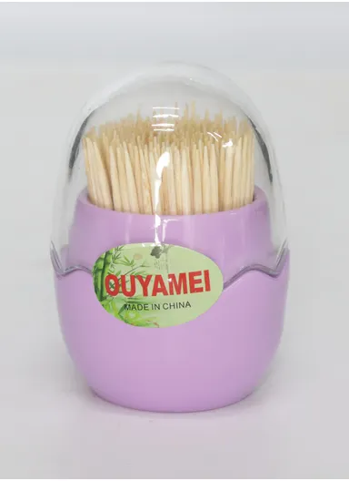 High-Quality Plastic Toothpick Holder 