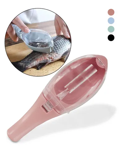 Kitchen Fish Scale Scraper Remover With Lid