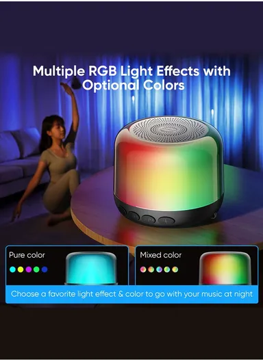 600mAh 3W 2" Drive Unit Bluetooth AUX TF Card 3D Spatial Mini Wireless Speaker JR-ML03