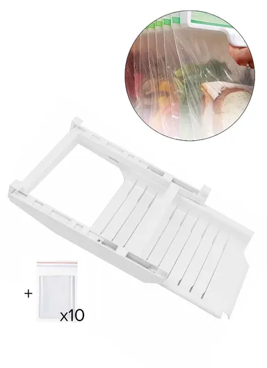 10Pcs Slide-Out Store Organizer Holder Keeps Food Organized (L40 x W22 x H8)cm