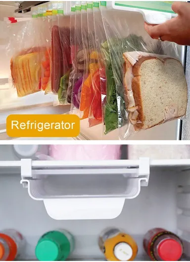 10Pcs Slide-Out Store Organizer Holder Keeps Food Organized (L40 x W22 x H8)cm