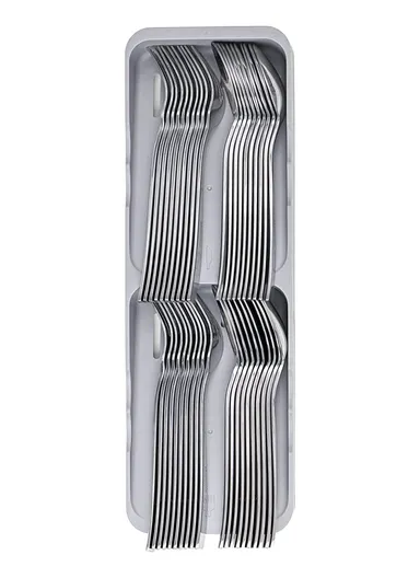 Cutlery Holder &amp; Organizer Compact Design Stores Spoons Forks Knives (L29 x W13 x H4.5)cm