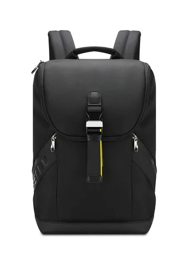 15.6" Waterproof Nylon Polyester 180° Fully Open Anti-Theft USB Port Water Bottle Side Pockets Laptop Office Business Backpack With USB-A Cable &amp; TSA Lock T-B3962 (W40 x D18 x H48)cm