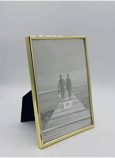 Brass Plated Photo Frame 13x18 cm