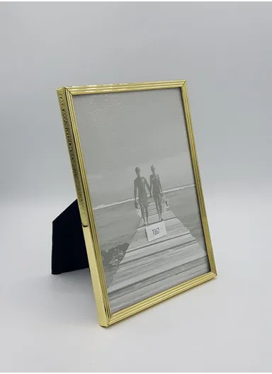 Brass Plated Photo Frame 13x18 cm