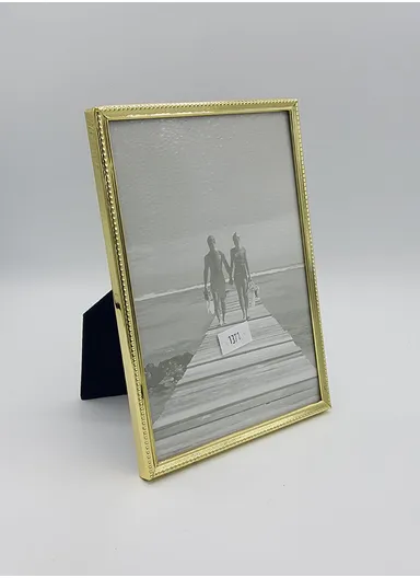 Brass Plated Photo Frame 13x18 cm