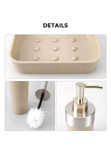 5 Pcs ABS Luxurious Bathroom Accessories Set JS100804-5