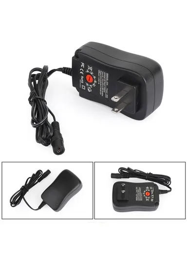 30W Pc &amp; Fireproofing Universal AC Plug-In Adapter 6 DC Tips (L8 x W4.5 x T7)cm