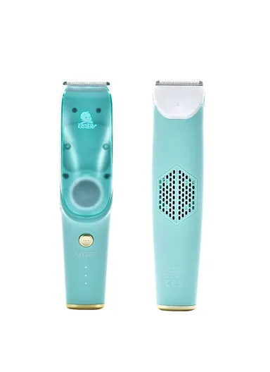 5W 800mAh Rechargeable Vacuum Baby Children Low Noise Hair Clipper V-151 (L19 x W4 x T5)cm