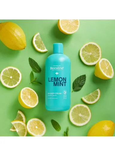 500ml Lemon Mint Shower Cream