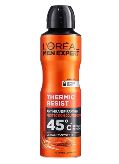 150ml L'Oreal Paris Men Expert Thermic Resist Deodorant Up to 45 Degrees Spray 