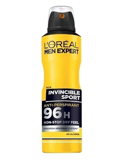 150ml L'Oreal Paris Men Expert- Invincible Sport - Deodorant Spray