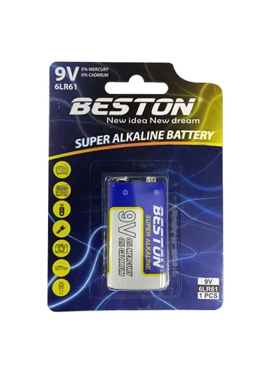 9V Super Alkaline Battery 
