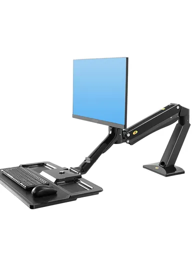 Foldable Rotating Monitor Arm Desk Mount For 22-32'' Monitors NB40