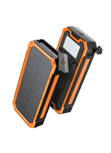 20000mAh PD18W Bidirectional Fast Charging Solar Power Bank With Flashlight MSL-888K
